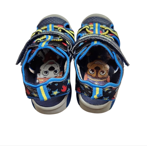 Nickelodeon Paw Patrol Sandals LED Light UP Chase Marshall Closed Toe Water Shoe - Picture 6 of 13